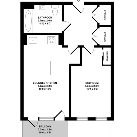 Floorplan In London, London floor plan, floor plans London, online floorplan