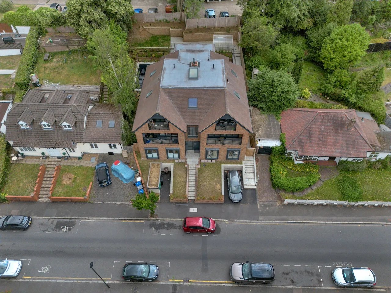 Aerial photography in London UK