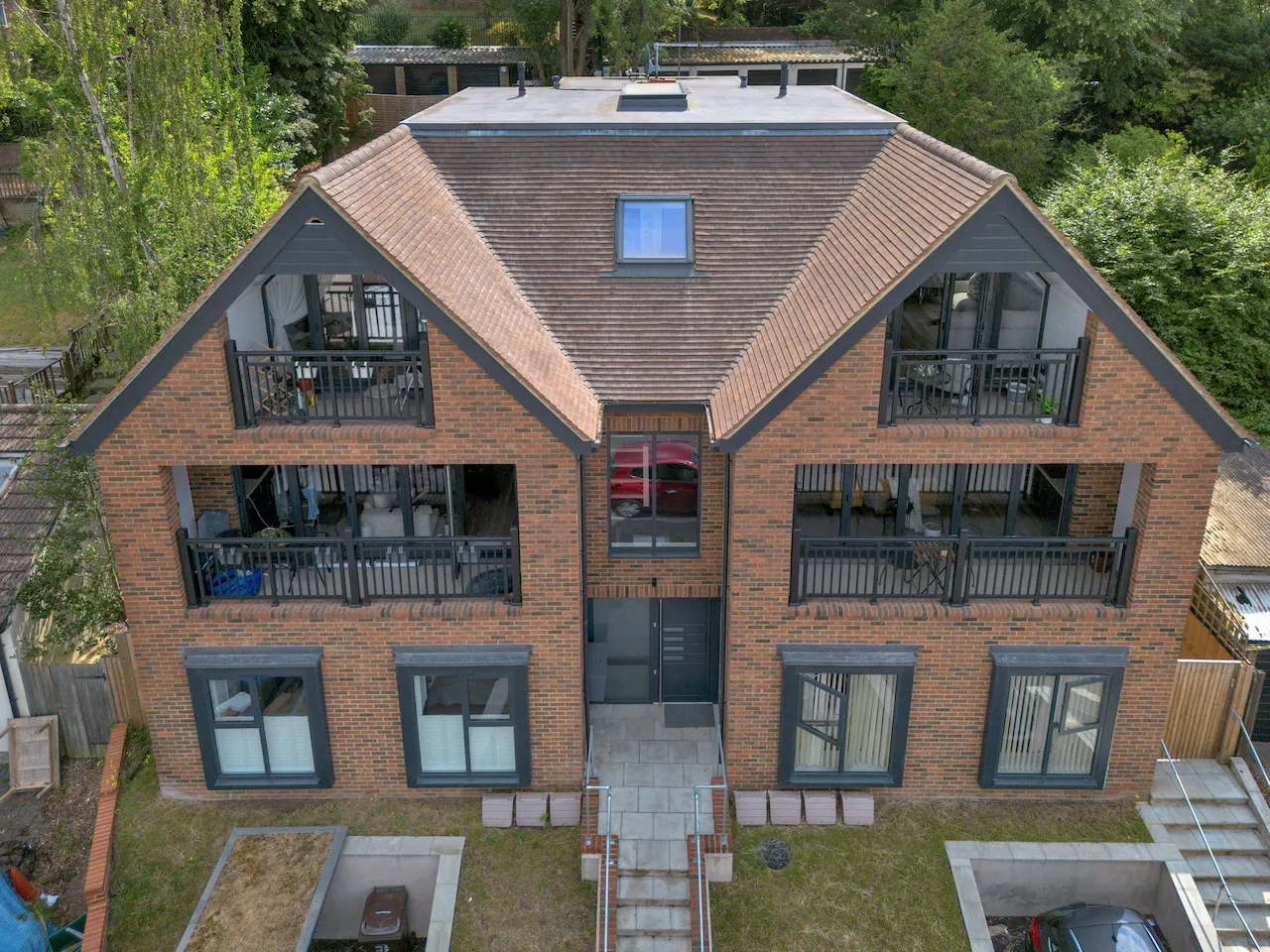 Aerial photography in London UK