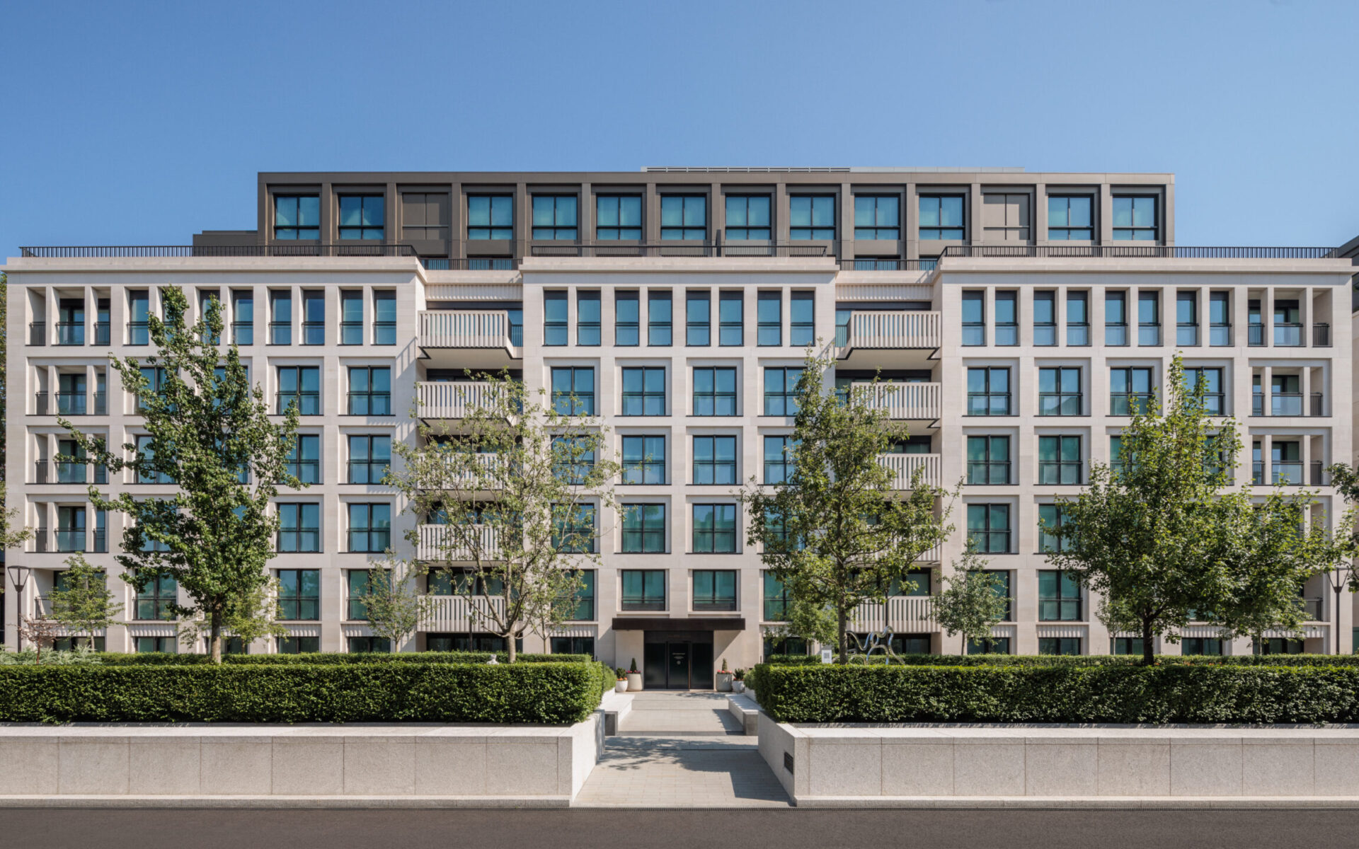 Chelsea Barracks | Eric Parry Creator: Dirk Lindner Copyright: Dirk Lindner 2022