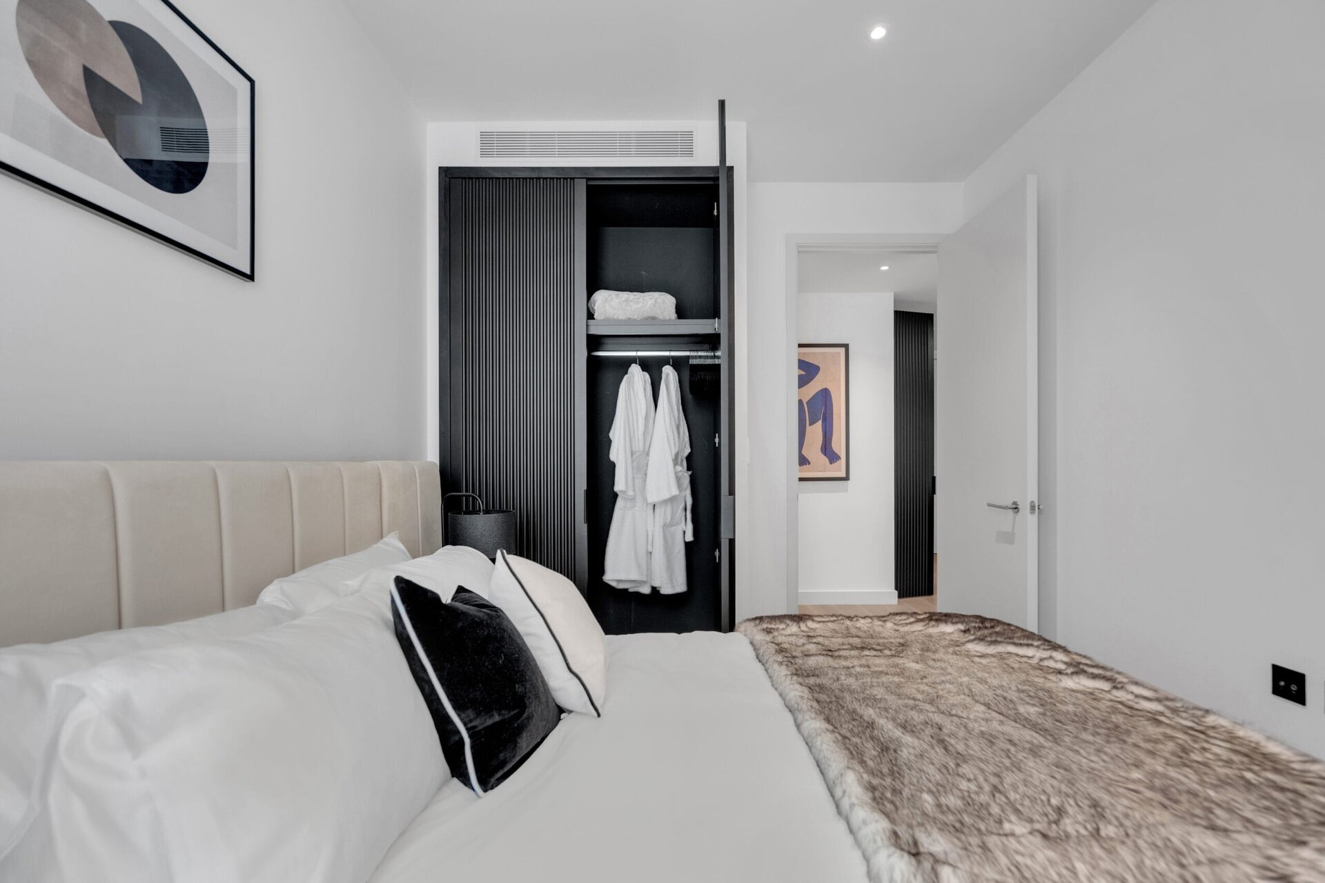 serviced apartment photography Nine Elms