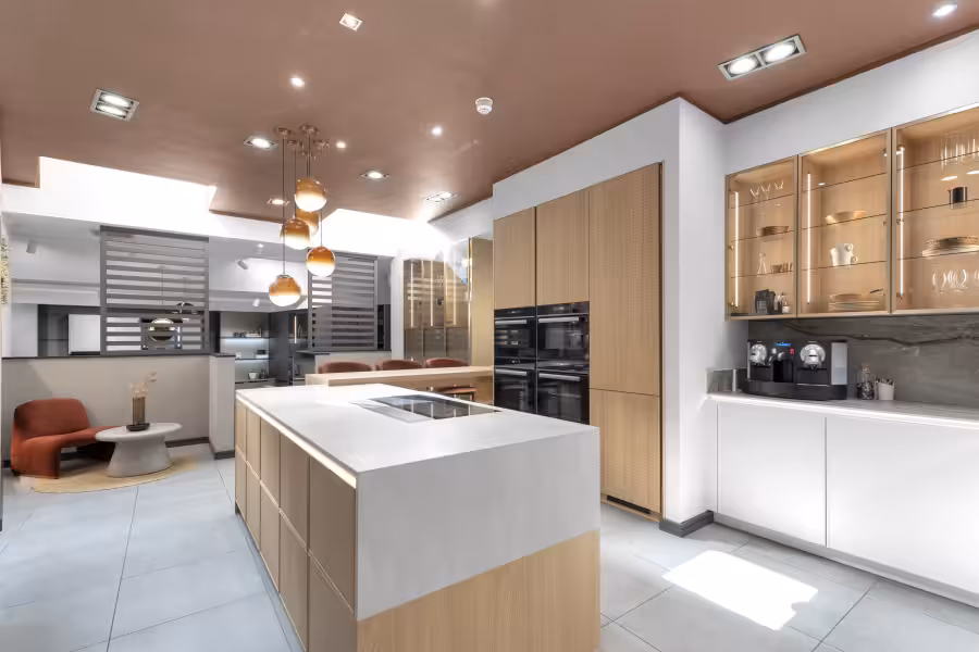 photography for kitchen showrooms, interior photography for showrooms, commercial interior photography, kitchen design photography, professional interior photographer, kitchen showroom images