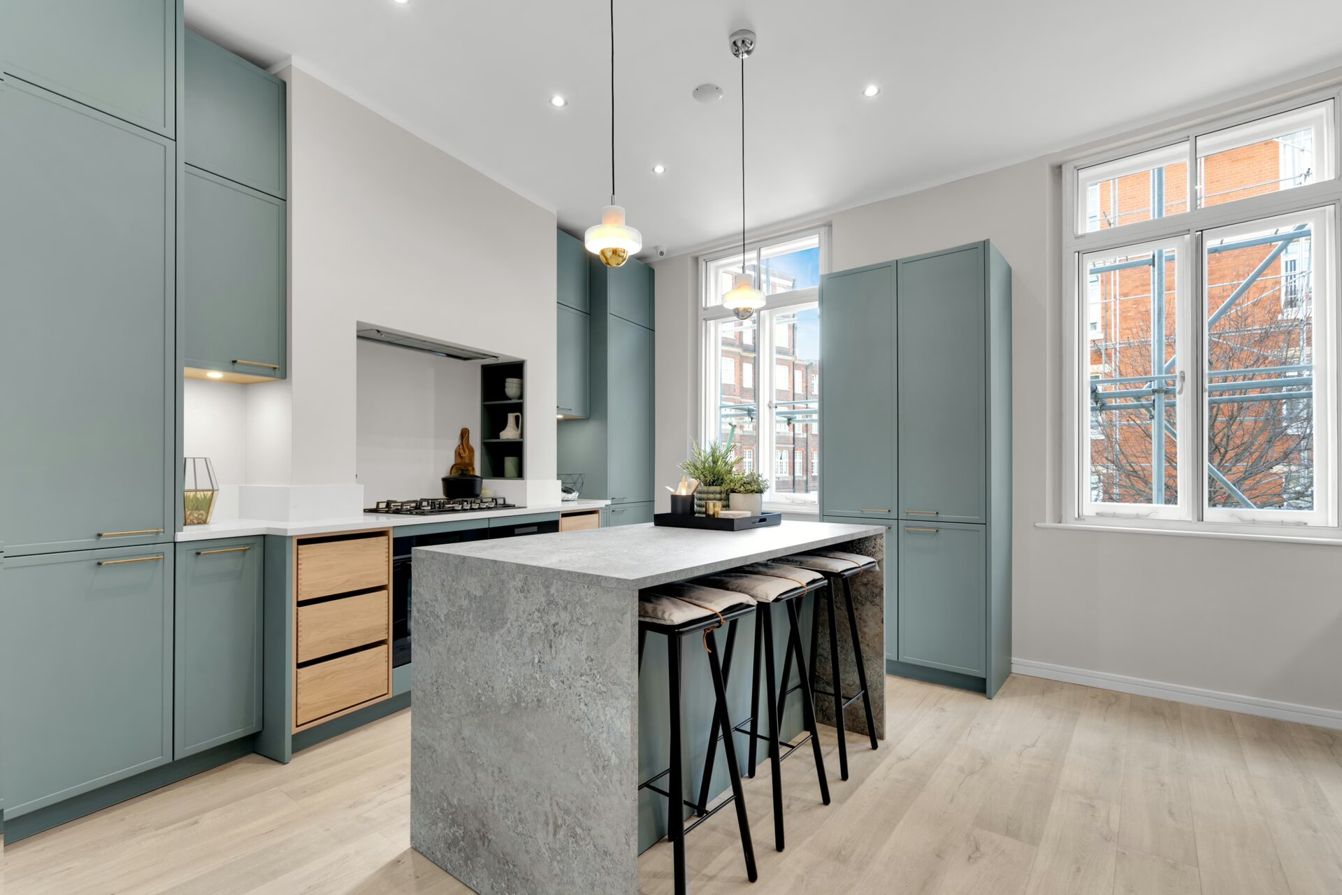 kitchen photography for marketing, London showroom photography, photography for kitchen displays,