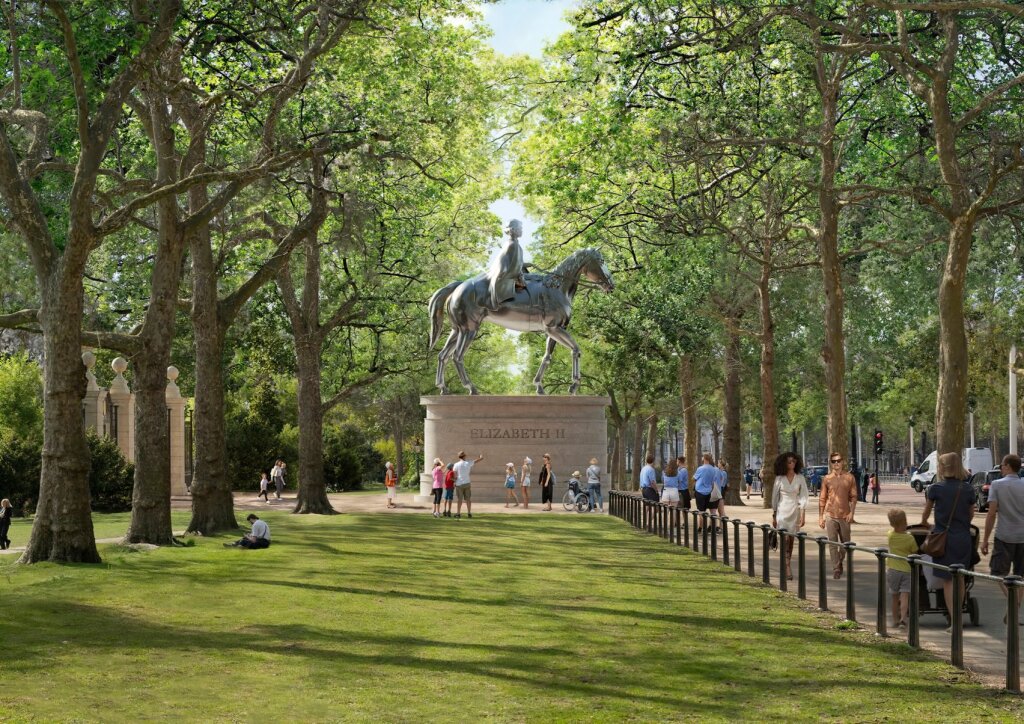 St James's Park memorial, new bridge St James's Park