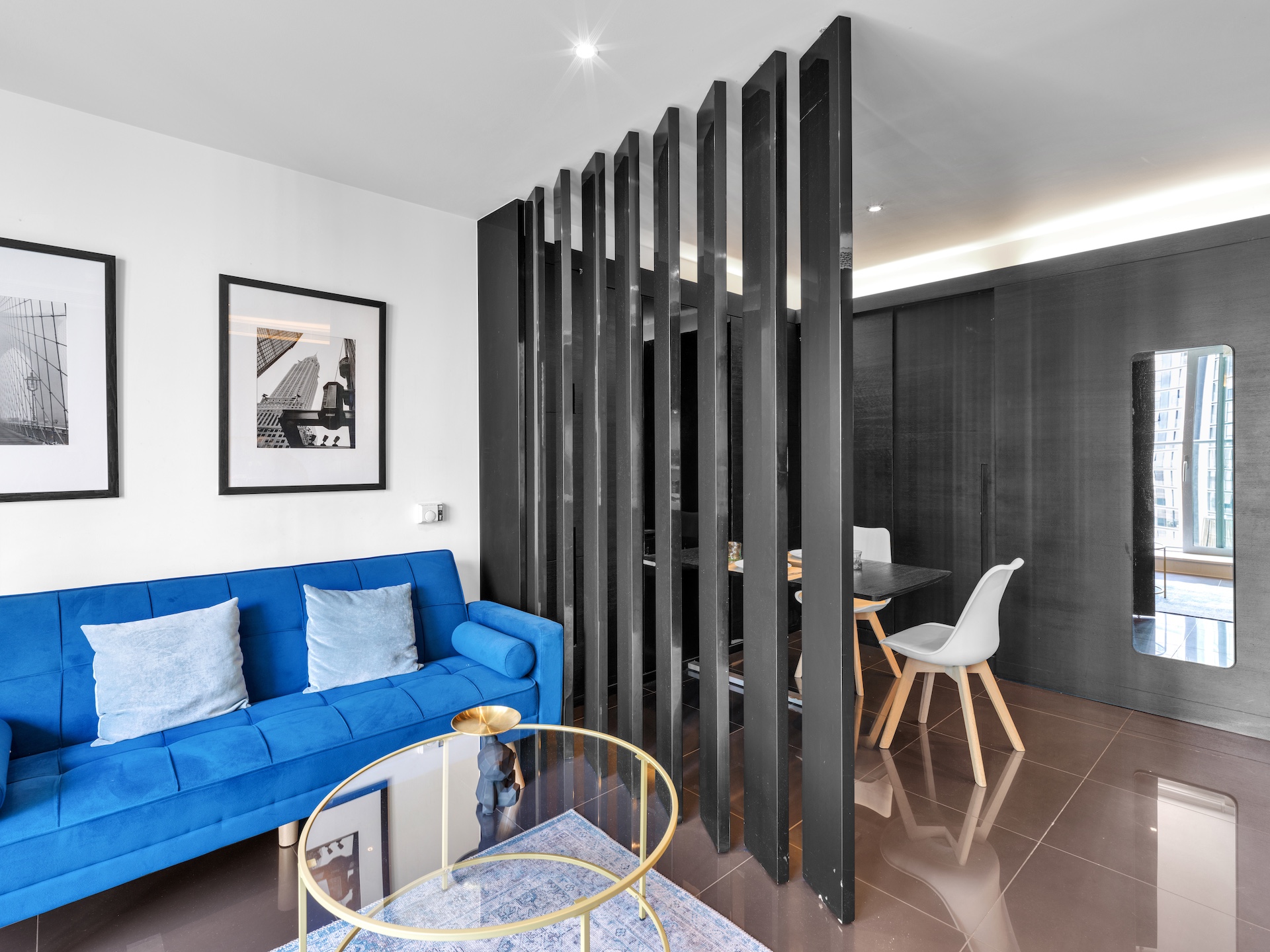 luxury apartment photography Pan Peninsula Square, residential photography Canary Wharf