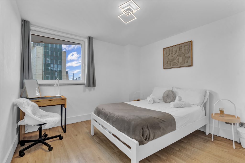 2 bed apartment photography St George Wharf
