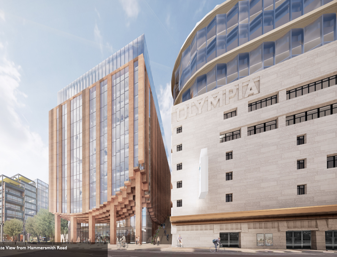 Olympia London redevelopment, Olympia London transformation, Olympia London new venues, Olympia regeneration project, West London redevelopment, Olympia exhibition centre upgrade, Olympia London masterplan, British Airways ARC Olympia, British Airways Theatre Olympia, Olympia London music venue, new London theatre 2026, new London music venue 2026, Olympia London 2026 opening, Olympia Way pedestrianisation, Olympia London public realm, One Olympia office space, Heatherwick Studio Olympia, SPPARC architecture Olympia, Olympia London hotels, Hyatt Regency London Olympia, citizenM London Olympia, Olympia restaurants 2026,