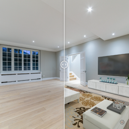 Post-edit room furnishing